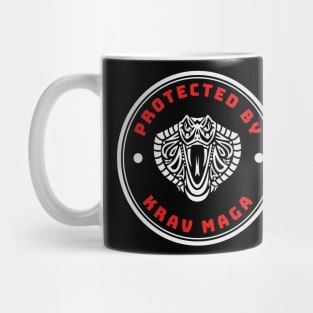 Protected By Krav Maga Martial Arts Mug